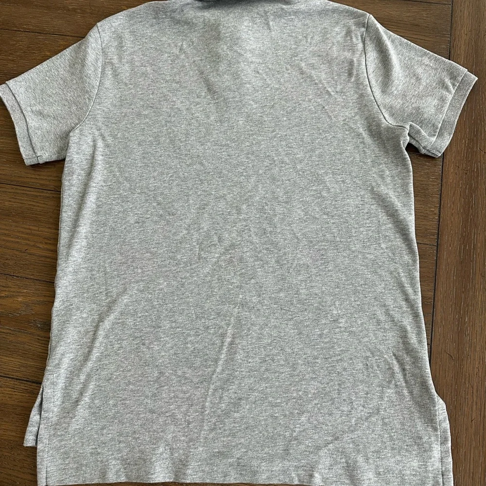 Ralph Lauren Custom Fit Heather‎ Gray Shirt